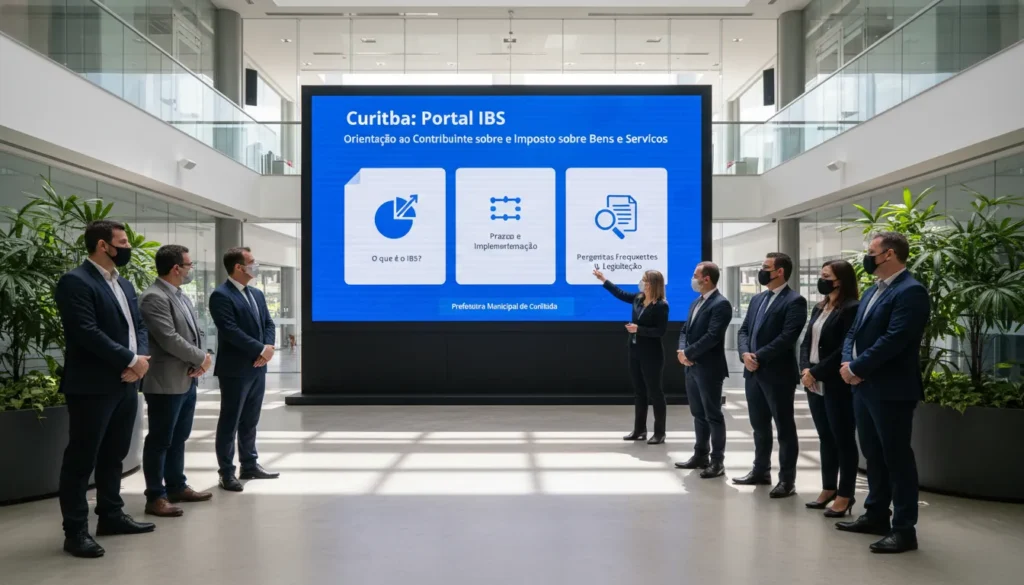 Curitiba lança Portal IBS e lidera adaptação à Reforma Tributária